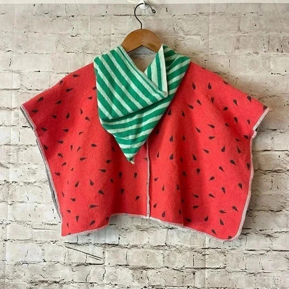 David Fussenegger Children's Watermelon Cape 2-4 - Picture 6 of 7